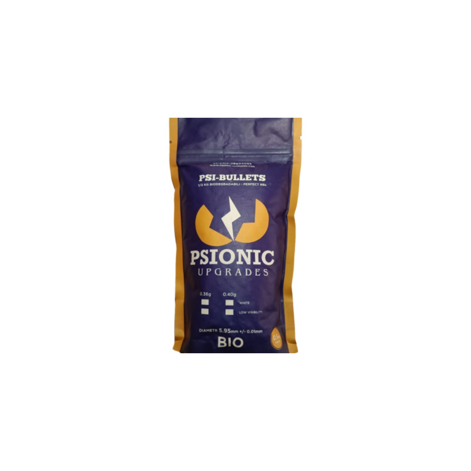 BBS PSIONIC 0.36gr - BIO 1/2 kg, Psionic, Home, PSIONIC - HOP-UP, AIRSOFT, BBS BIO - PALLINI, BBs - PALLINI, BBs 0.36gr, 500GR -