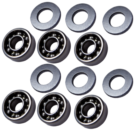 Boccole da 8 mm cuscinettate aperte per A&K MINIMI / M60 / MK43 (B8M60)