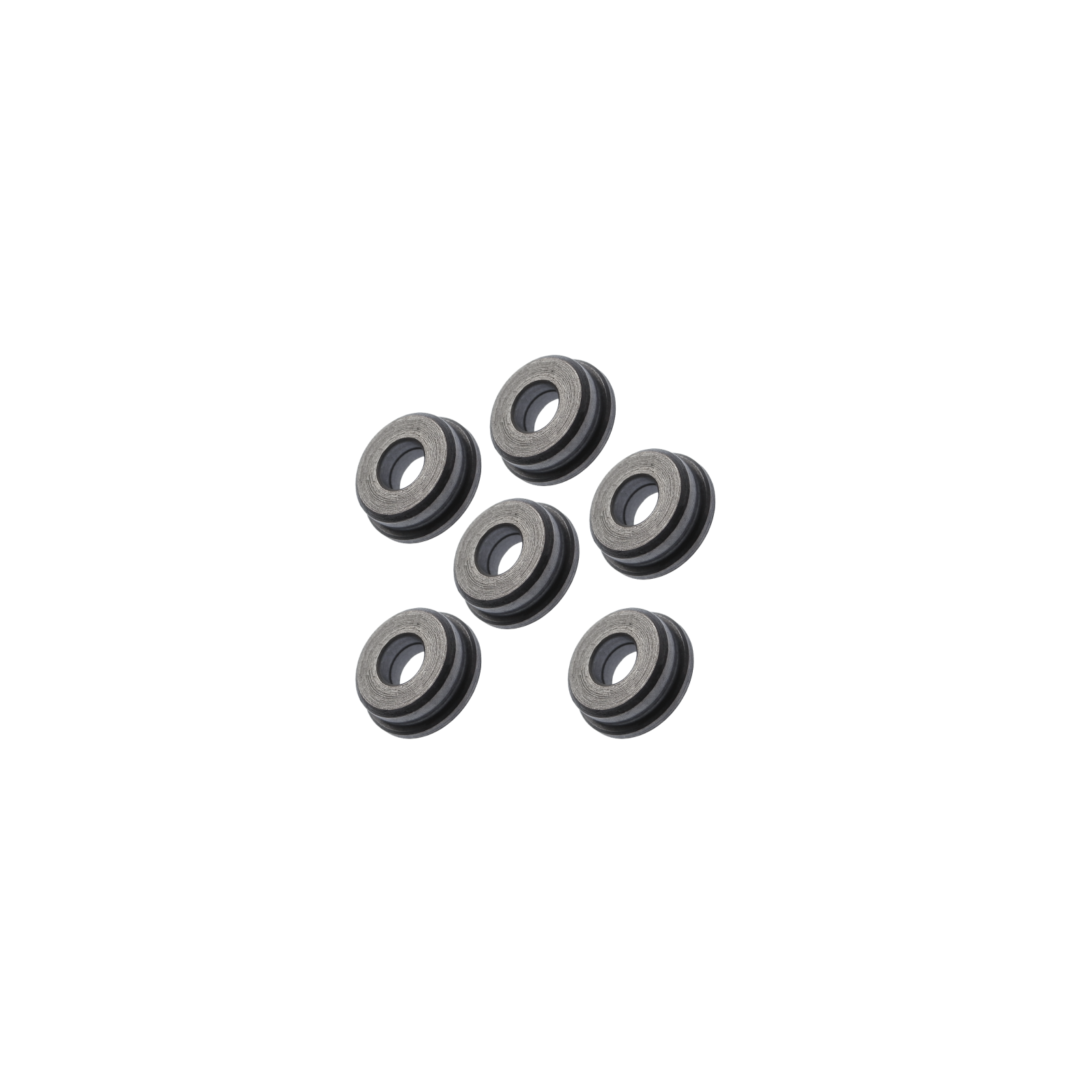 7mm Boccole piene in acciaio auto lubrificanti lavorate dal pieno in CNC (B7PA)